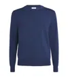 Sandro Knitted Sweatshirt In Blue