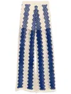 Sandro Knitted Trousers In Neutrals