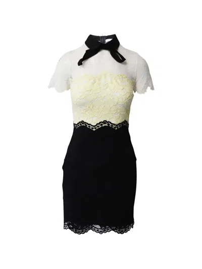 Pre-owned Sandro Lace Dress In White