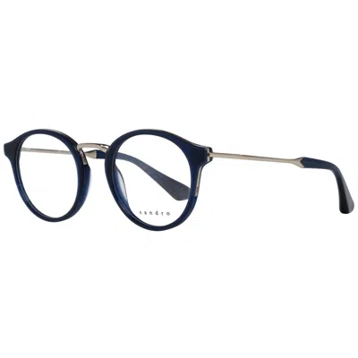 Sandro Ladies' Spectacle Frame  Paris Sd2010 49004 Gbby2 In Blue