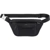 Sandro Technical Fabric Shoulder Bag In Black