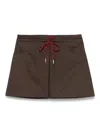 Sandro Drawstring Pleated Skort