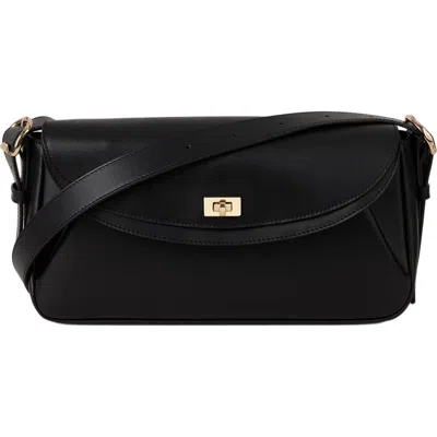 SANDRO SANDRO LE MAMBO PLAIN LEATHER BAG