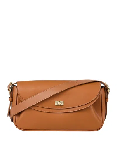 SANDRO LE MAMBO PLAIN LEATHER BAG