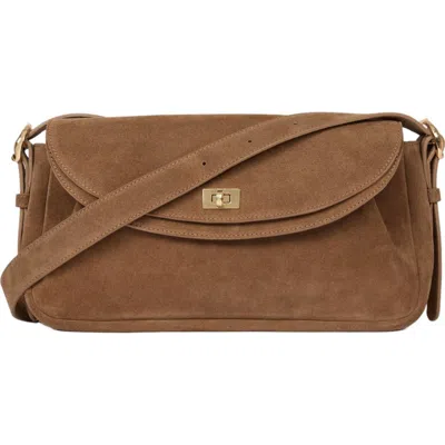Sandro Le Mambo Suede Leather Bag