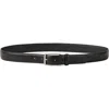 Sandro Leather Belt In Black
