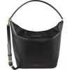 Sandro Tangoso Mini Leather Bag In Black