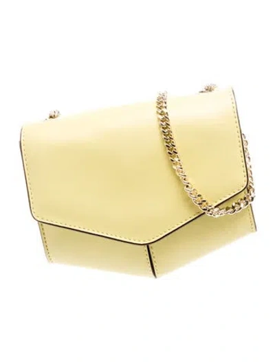 Pre-owned Sandro Leather Crossbody Bag In Green