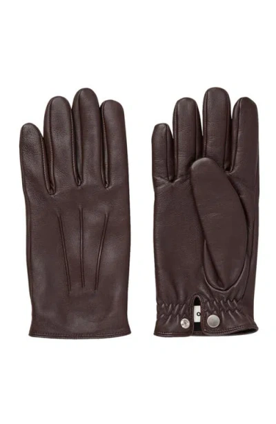SANDRO SANDRO LEATHER GLOVES