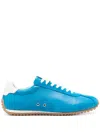 Sandro Vintage Low Top Running Sneakers In Blue