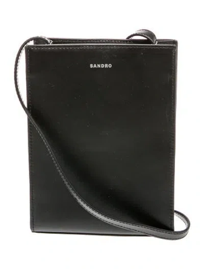 Pre-owned Sandro Leather Suitcase In Green