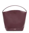 Sandro Logo-print Bucket Bag In Multi