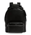 Sandro Leather-trim Backpack In Black