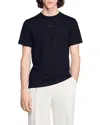 Sandro Logo Tee In Black