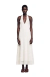 Sandro Long Knit Dress