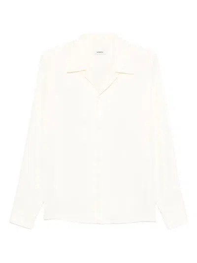 Sandro Long-sleeve Shirt In Neutral