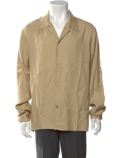 Pre-owned Sandro Long Sleeve Shirt In Neutrals