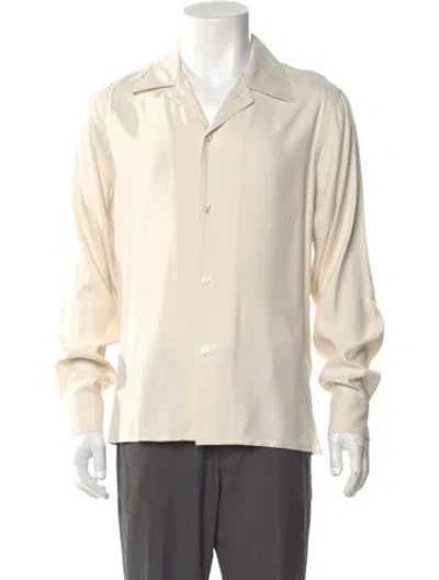 Pre-owned Sandro Long Sleeve Shirt W/ Tags In Neutral