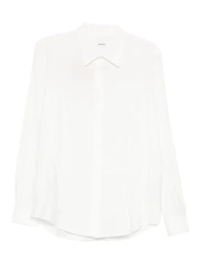 Sandro Long-sleeve Shirt In White