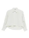 Sandro Long-sleeve Shirt In White