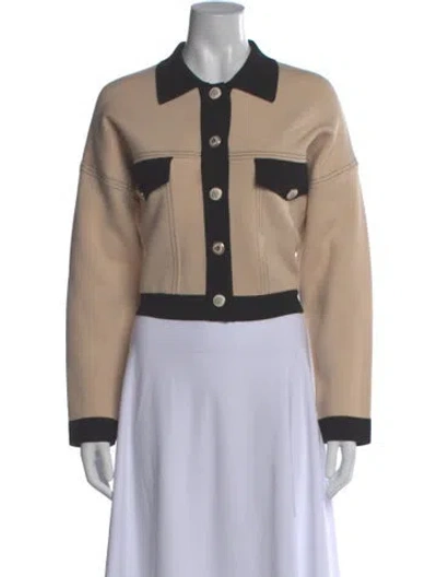 Pre-owned Sandro Long Sleeve Top