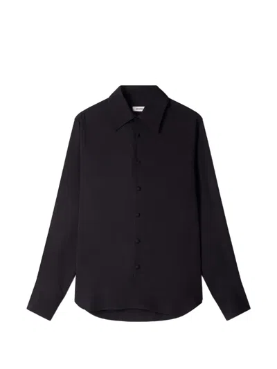 Sandro Long-sleeve Shirt In Black