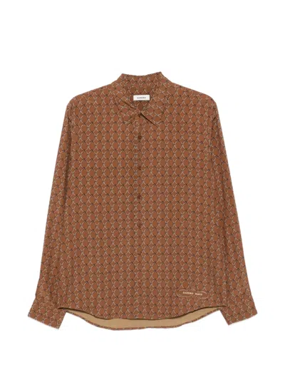 Sandro Long-sleeve Shirt In Multi