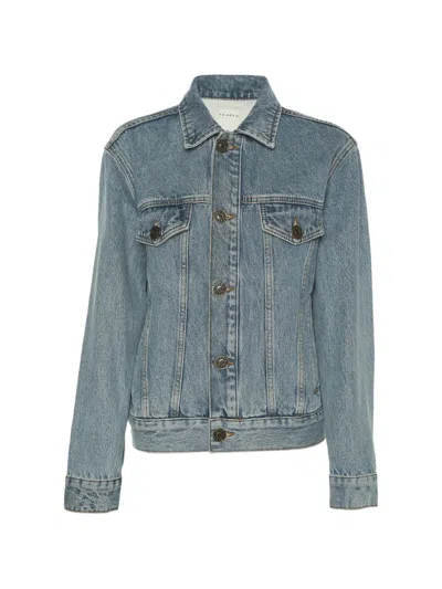 Pre-owned Sandro Long-sleeves Jacket In Blue