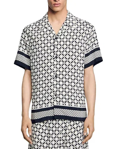 SANDRO LOOSE-FIT SHIRT