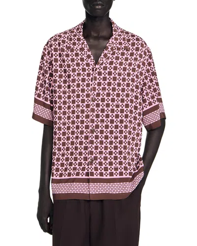 SANDRO LOOSE-FIT SHIRT