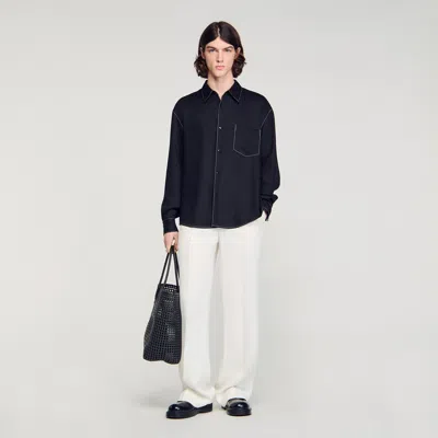 SANDRO LOOSE-FIT SHIRT