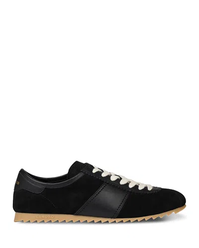 SANDRO LOW TOP RUNNING SNEAKERS