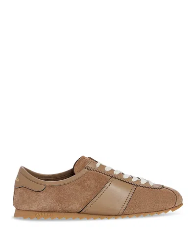 SANDRO LOW TOP RUNNING SNEAKERS