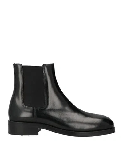 Sandro Man Ankle Boots Black Size 9 Leather