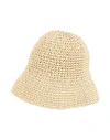 Sandro Man Hat Beige Size Onesize Paper In Beige