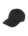 Sandro Man Hat Black Size Onesize Cotton, Polyester, Wool In Black