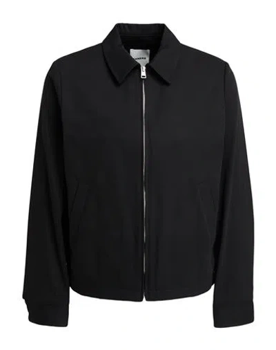 Sandro Man Jacket Black Size Xl Cotton
