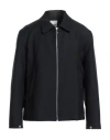 Sandro Cotton Jacket In Blue