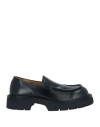 Sandro Man Loafers Black Size 8 Leather In Black