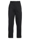 Sandro Man Pants Black Size 34 Cotton, Polyester, Elastane In Black