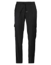 Sandro Man Pants Black Size 34 Wool, Polyester, Elastane In Black