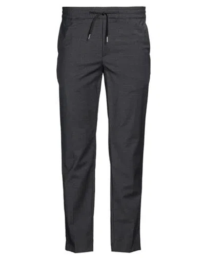Sandro Man Pants Charcoal Size 28 Wool, Polyester, Elastane In Grey