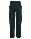 Sandro Man Pants Dark Green Size M Cotton, Elastane In Green