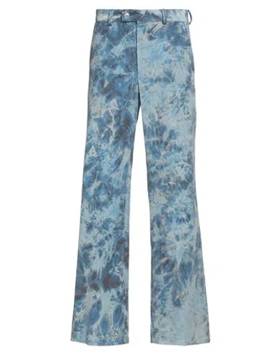 Sandro Man Pants Light Blue Size 24 Cotton