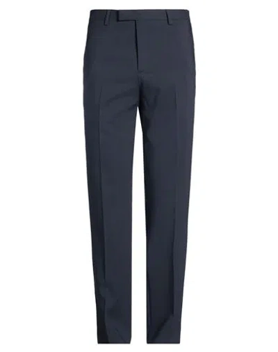 Sandro Man Pants Midnight Blue Size 28 Virgin Wool