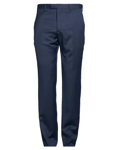 Sandro Man Pants Midnight Blue Size 28 Wool