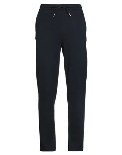 Sandro Man Pants Navy Size Xs Viscose, Polyester, Elastane In Navy Blue