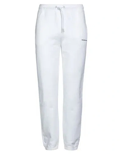 Sandro Man Pants White Size L Organic Cotton