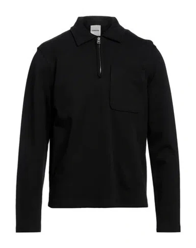 Sandro Man Polo Shirt Black Size Xl Cotton
