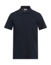 Sandro Man Polo Shirt Navy Size L Cotton